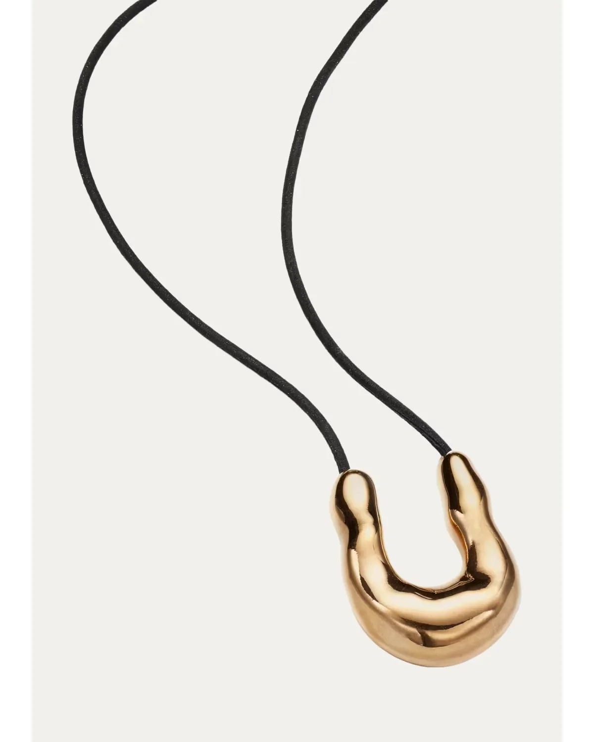 Wishbone Pendant Necklace by Agmes