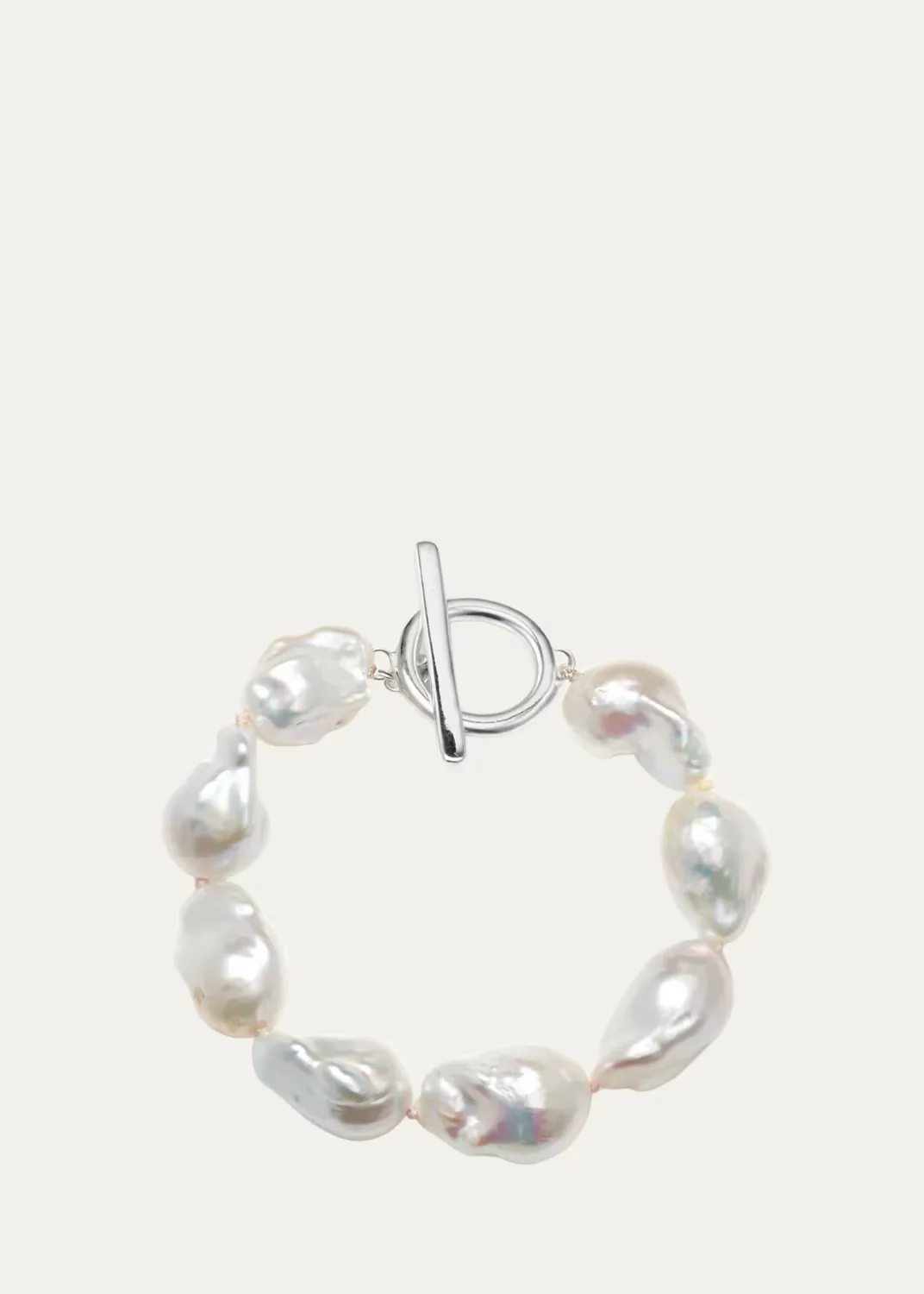 Baroque Pearl Toggle Bracelet