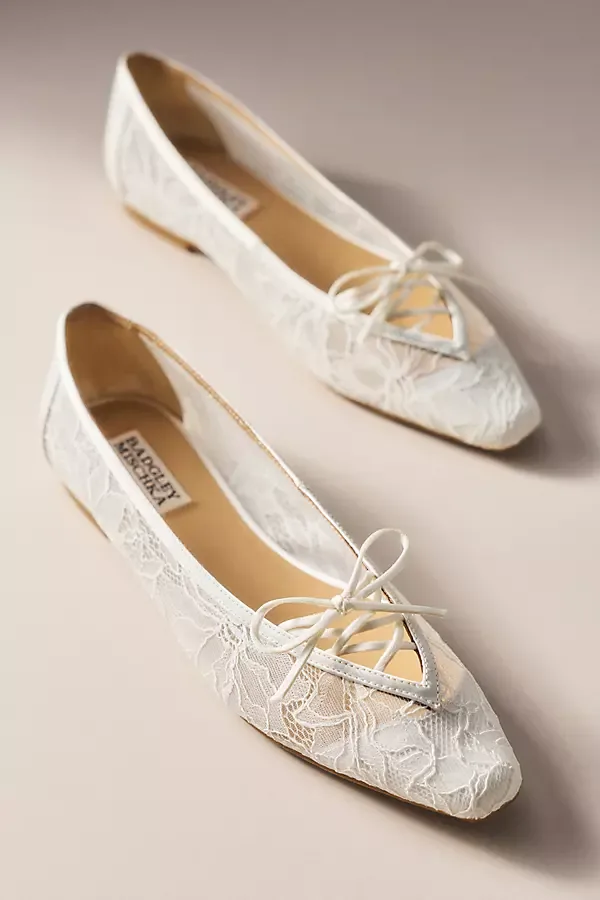 Raelyn Pointed Toe Flats by Badgley Mischka
