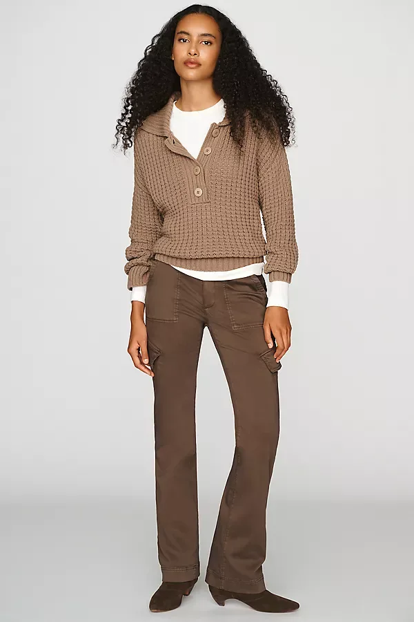 Utility Bootcut Pants by Pilcro