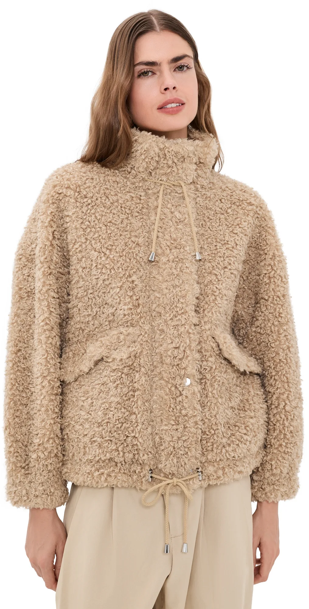 Sonjo Faux Fur Coat by ba & sh
