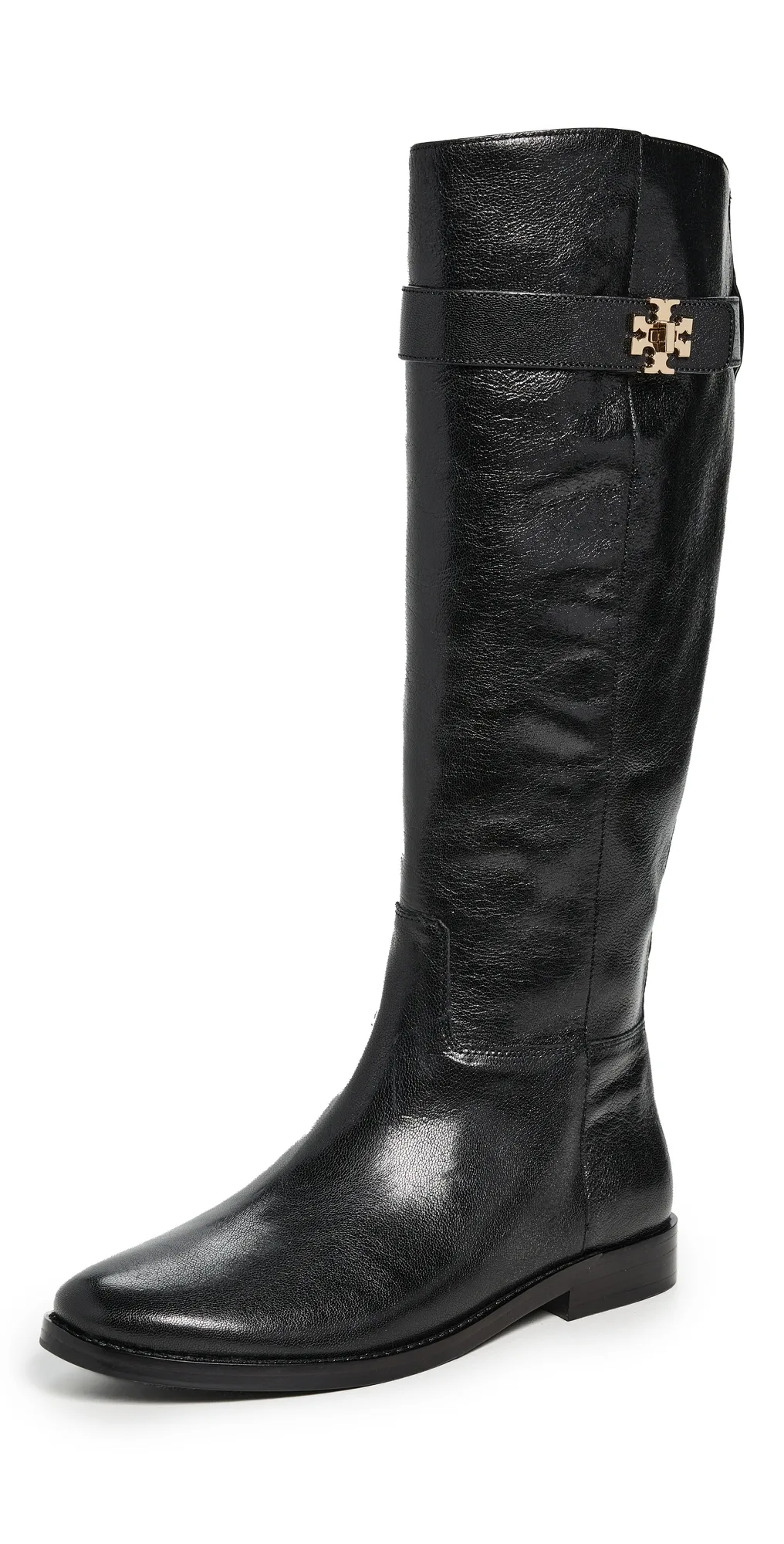 T Lock Riding Boots by Tory Burch