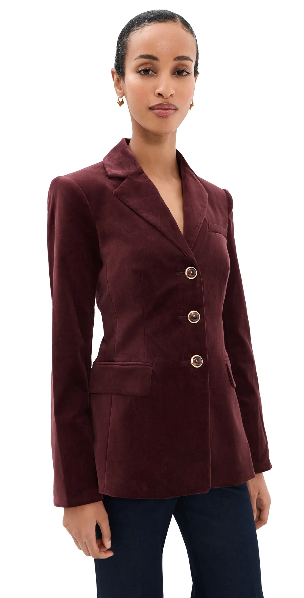 Raelynn Velvet Dickey Jacket by Veronica Beard