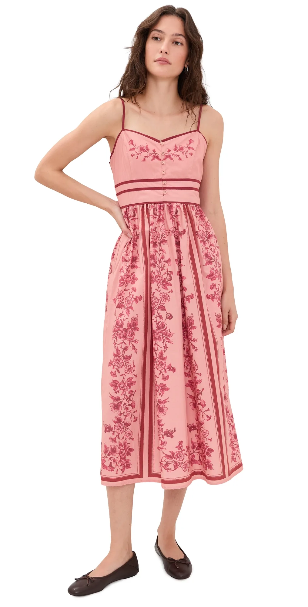 Jamie Midi Dress Oree Print by Cleobella