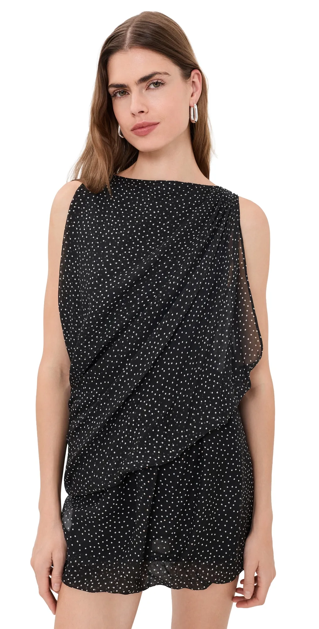 Arisa Mini Dress Polka Dot by SIR.