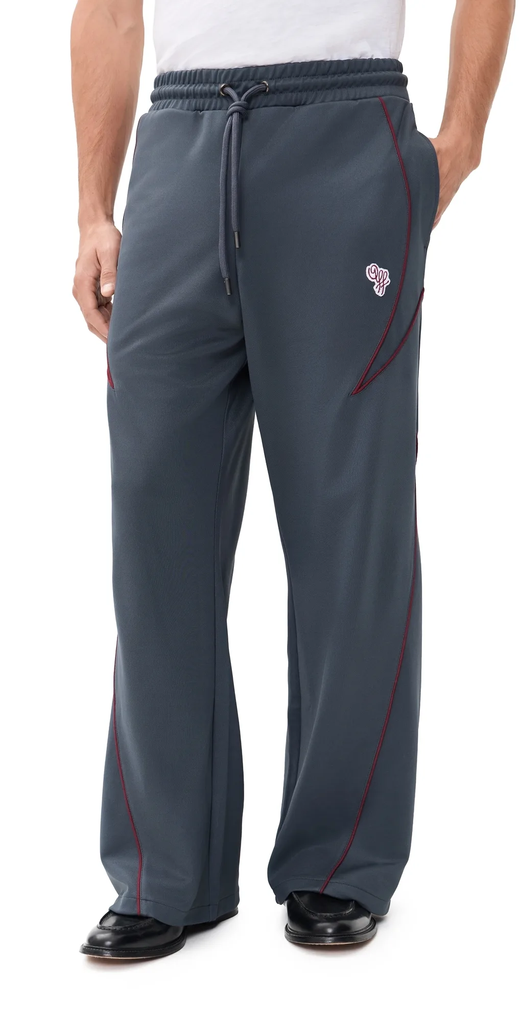 Staff Script Slouchy Track Pants by Off-White