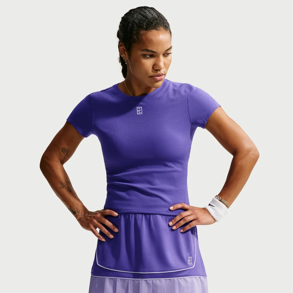 Court Advantage Dri-FIT Short-Sleeve Tennis Top