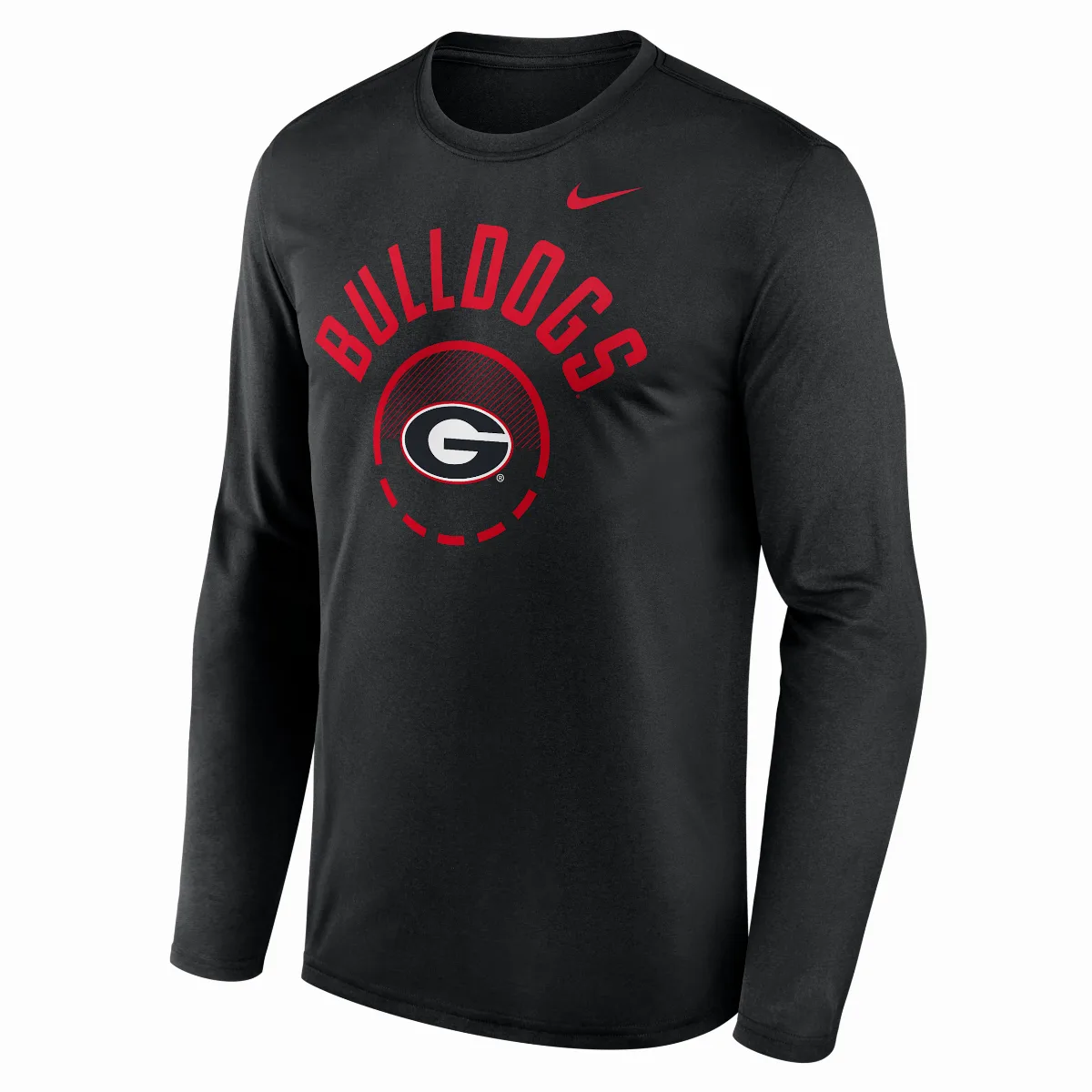 Georgia Courtside Dri-FIT College Long-Sleeve T-Shirt by Nike