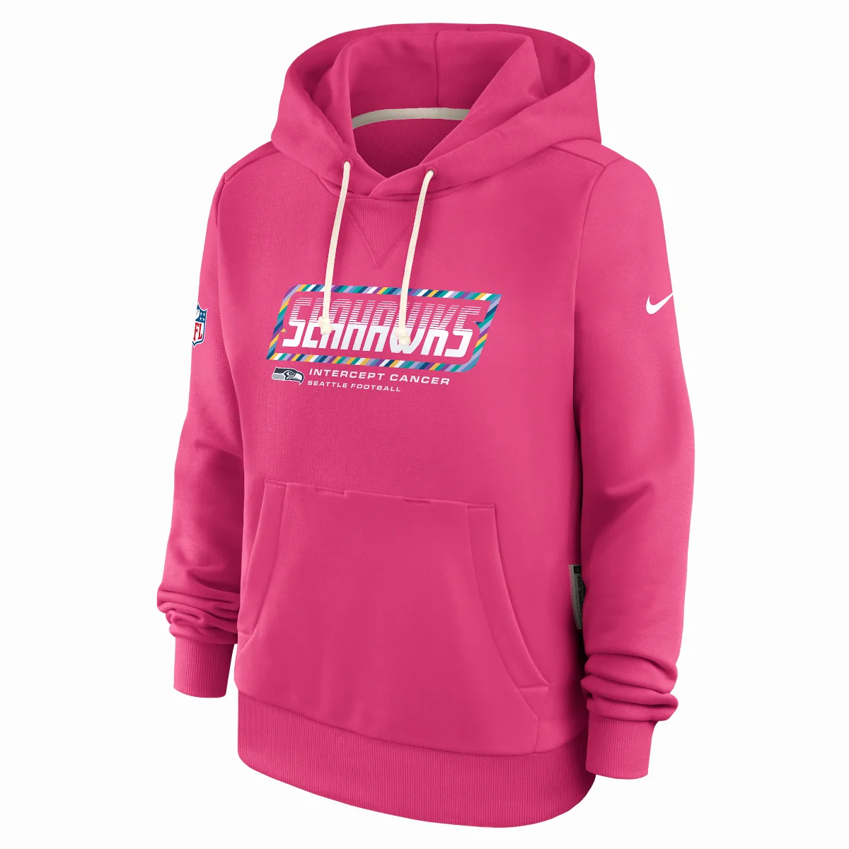 Seattle Seahawks Crucial Catch Standard Issue Dri-FIT NFL Pullover Hoodie by Nike
