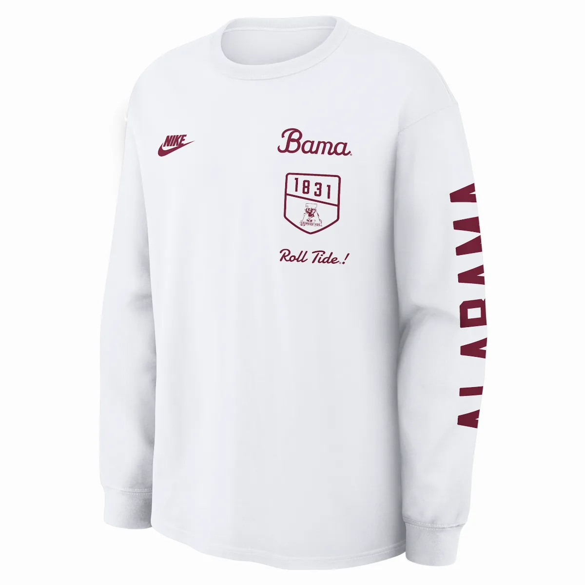 Alabama Legacy College Long-Sleeve T-Shirt by Nike