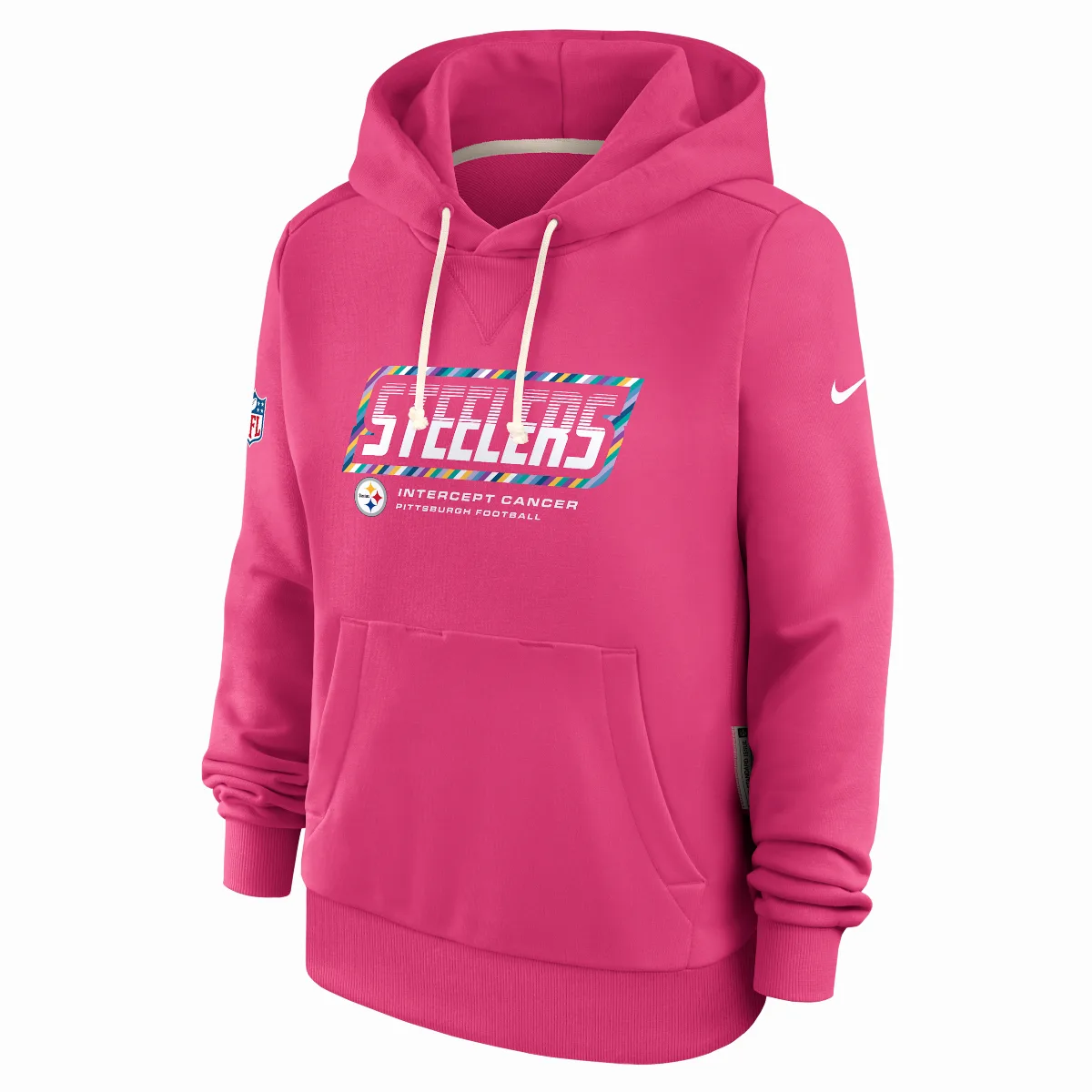 Pittsburgh Steelers Crucial Catch Standard Issue Dri-FIT NFL Pullover Hoodie by Nike