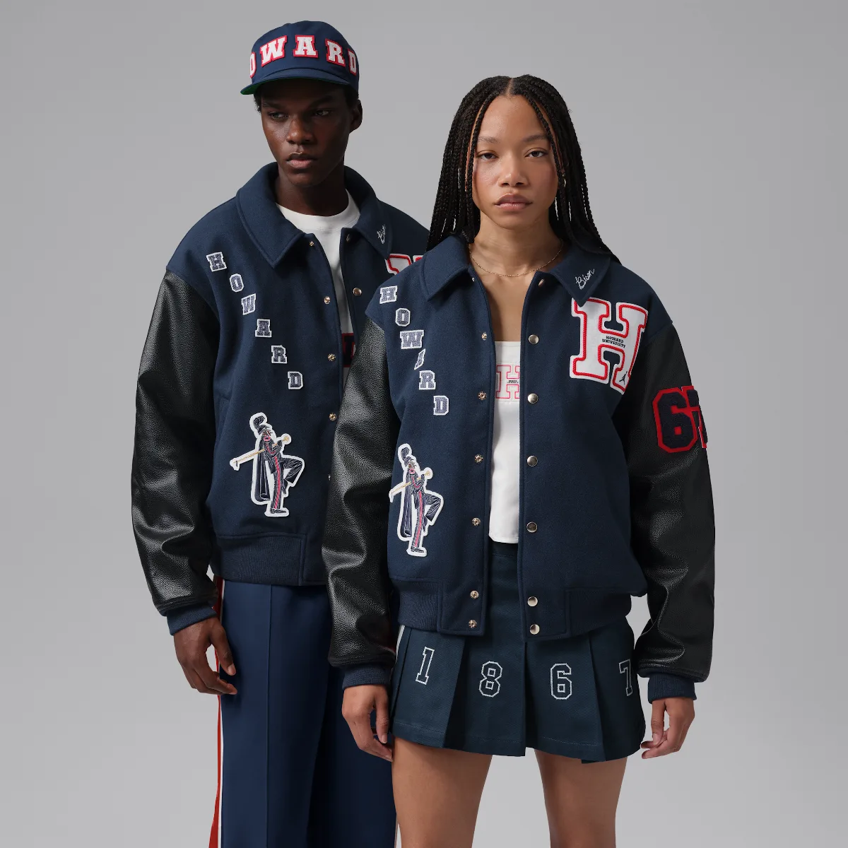 Jordan Flight x Howard University Varsity Jacket by Jordan