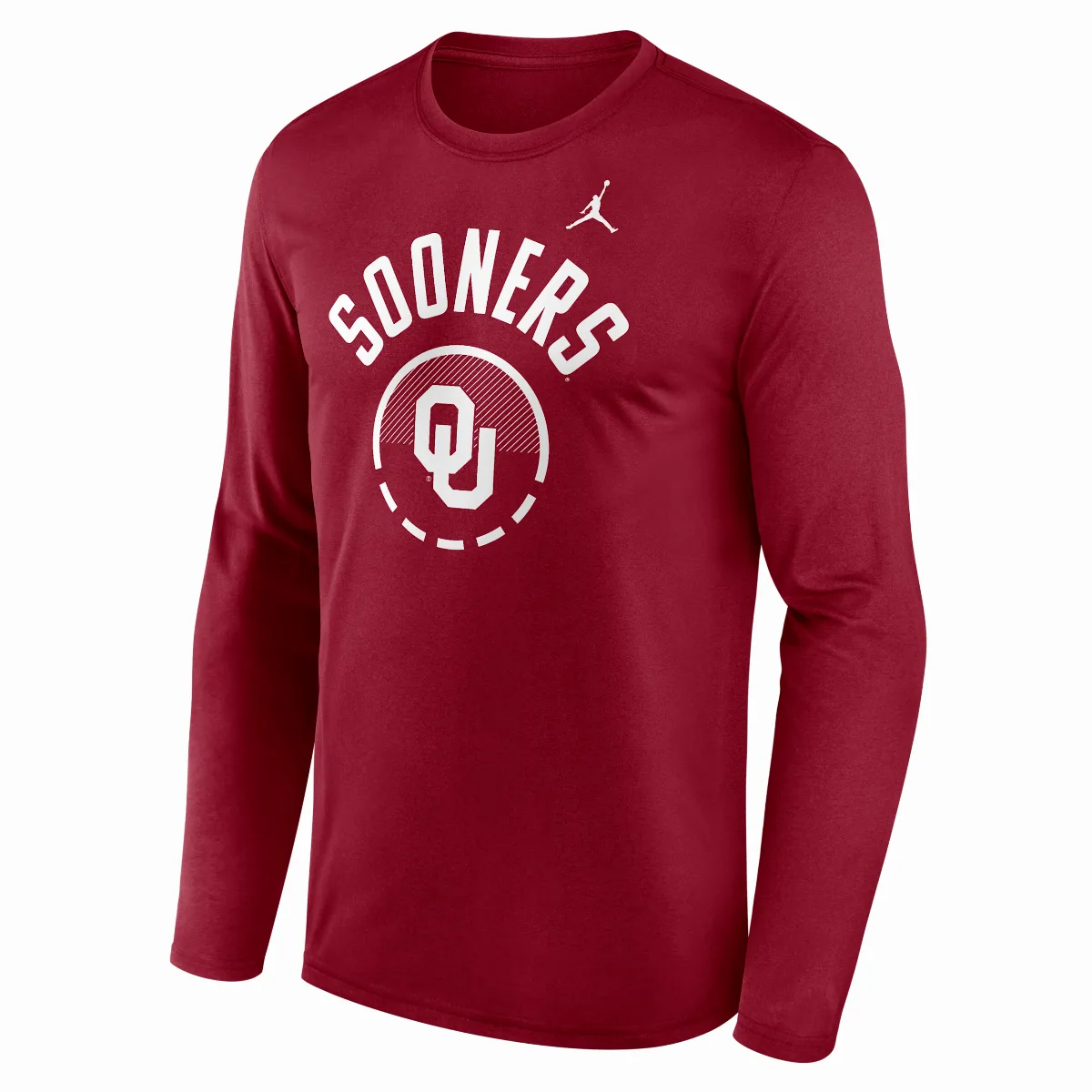 Oklahoma Courtside Jordan Brand Dri-FIT College Long-Sleeve T-Shirt by Jordan
