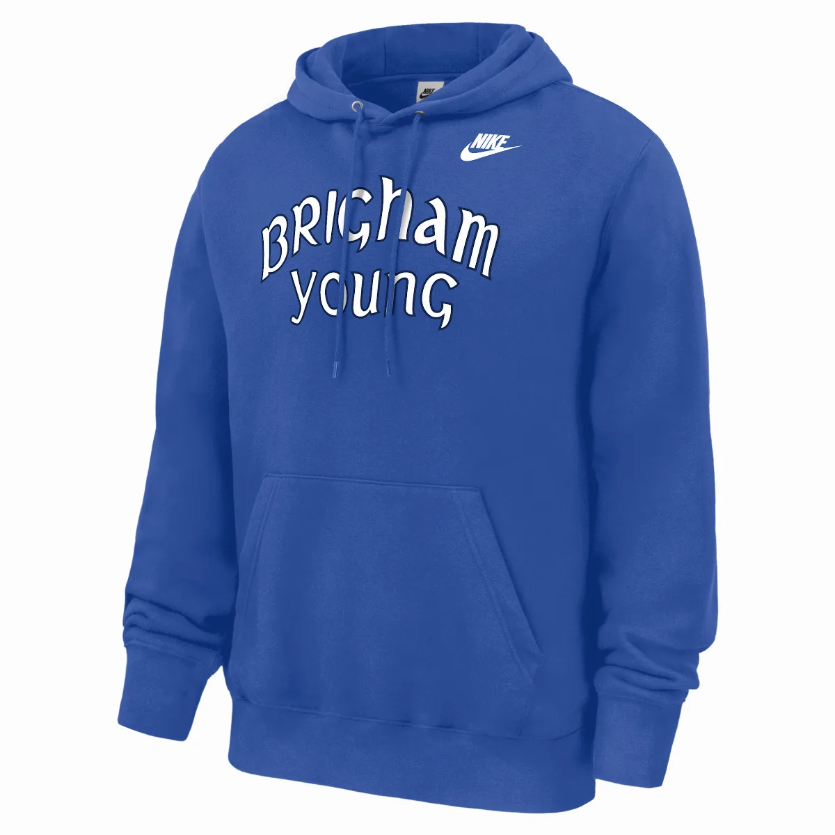 BYU Cougars Club Football Fleece Pullover Hoodie by Nike