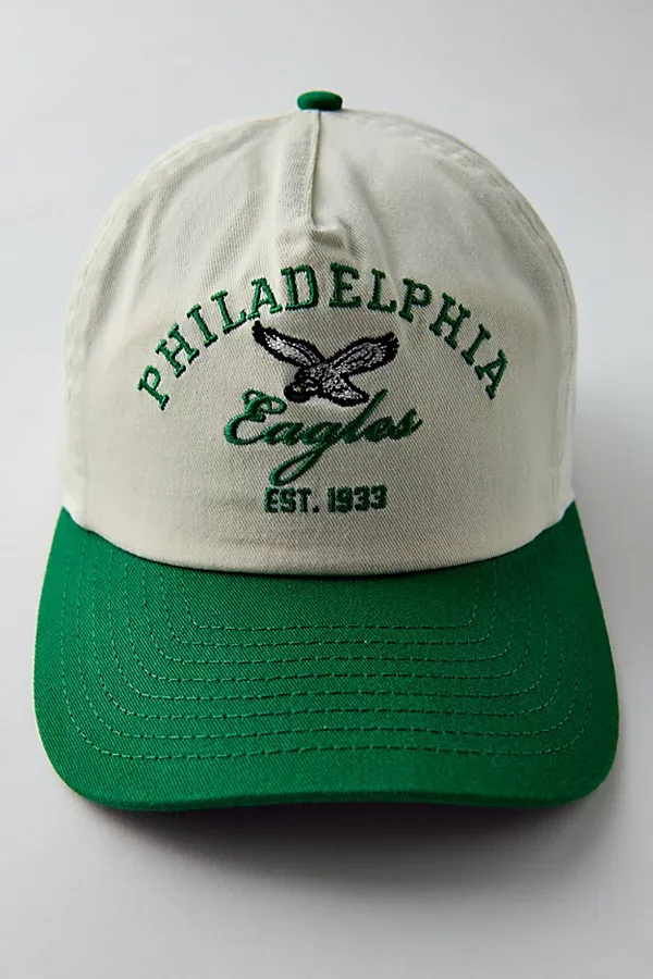 New Era 19TWENTY NFL Philadelphia Eagles Stacked Logo Snapback Hat by New Era