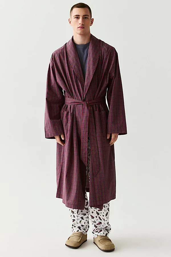 Polo Ralph Lauren Woven Plaid Robe by Polo Ralph Lauren