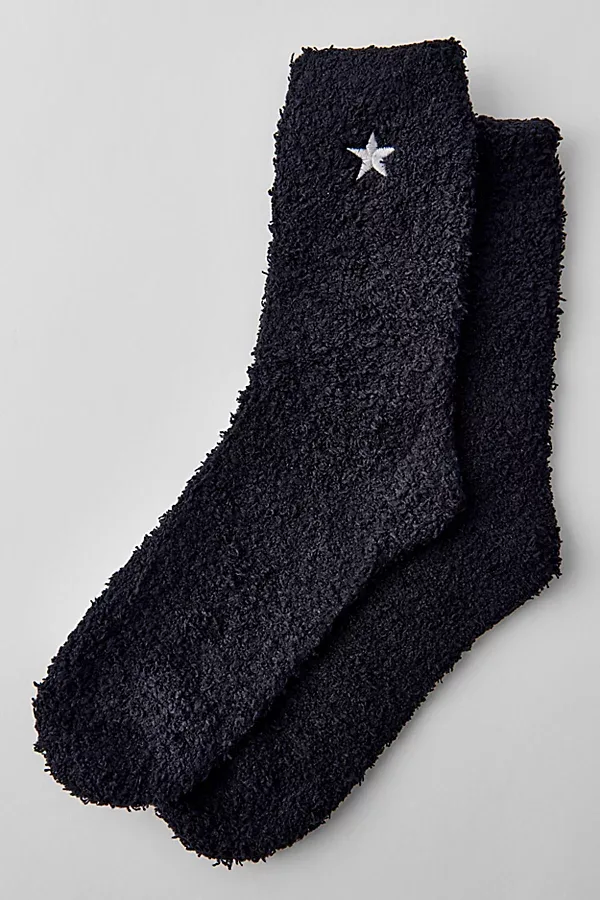 Fuzzy Chenille Socks by Urban Outfitters