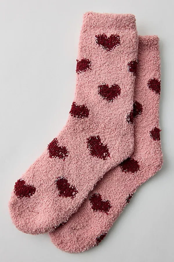 Fuzzy Chenille Socks