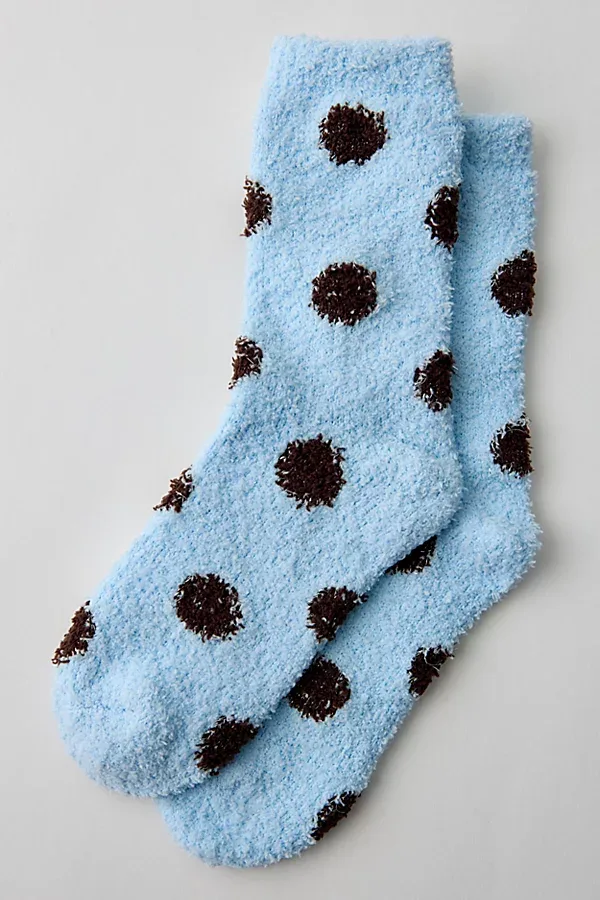 Fuzzy Chenille Socks