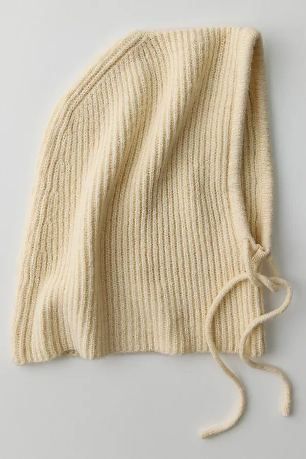 Ribbed Balaclava Hood by Urban Outfitters