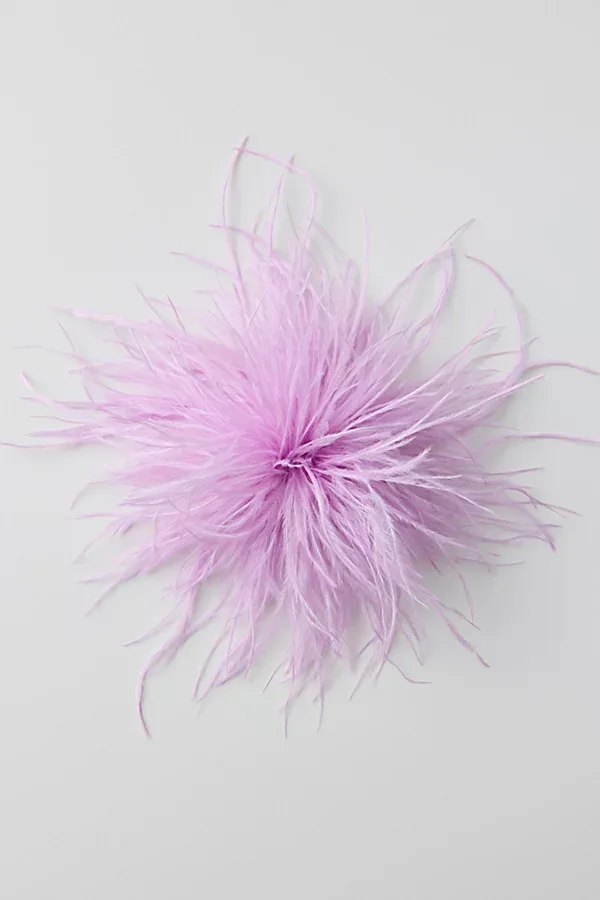Statement Feathery Hair Clip & Brooch by Urban Outfitters