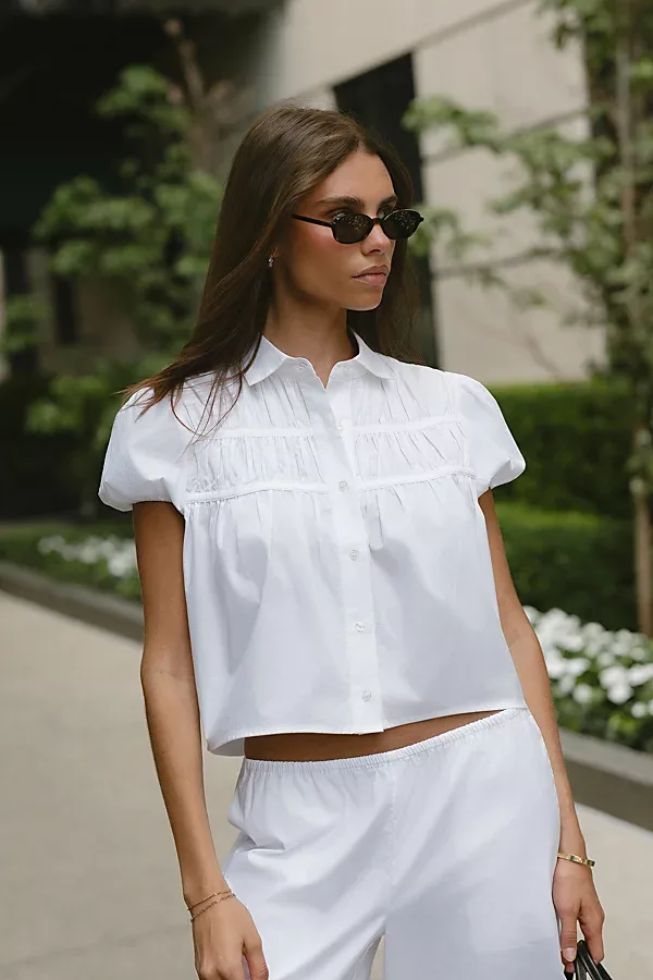 WeWoreWhat Puff Sleeve Top by WeWoreWhat