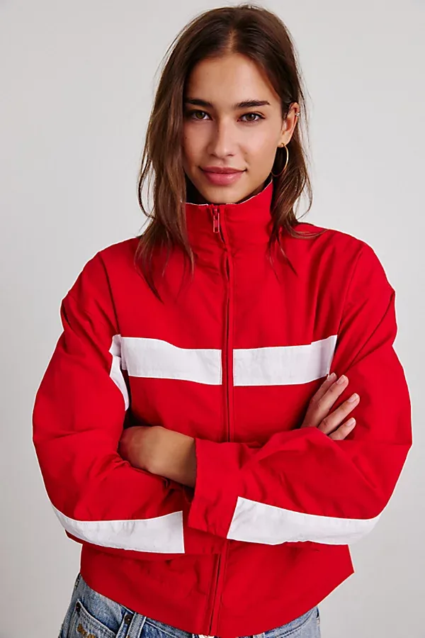 Lioness Essential Zip-Up Windbreaker Jacket by Lioness
