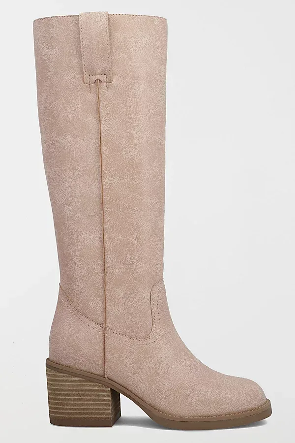 MIA Erick Block Heel Knee High Boot by MIA Shoes