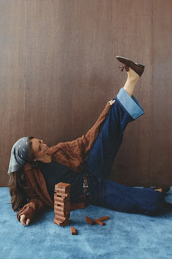 Baggy Cuff Jean by WeWoreWhat