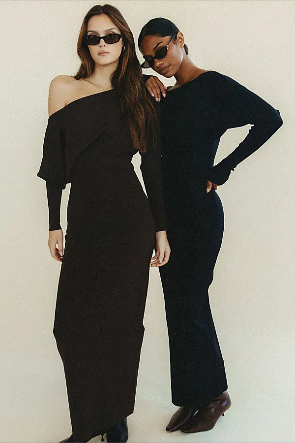 Off Shoulder Sweater Dress by WeWoreWhat