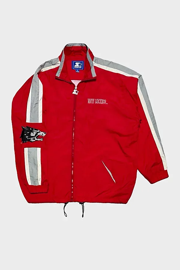 Vintage 1990s New Mexico Lobos Starter Jacket by Urban Outfitters