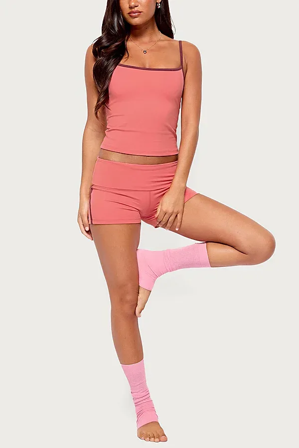 Ambar Contrast Stripe Shorts by Edikted