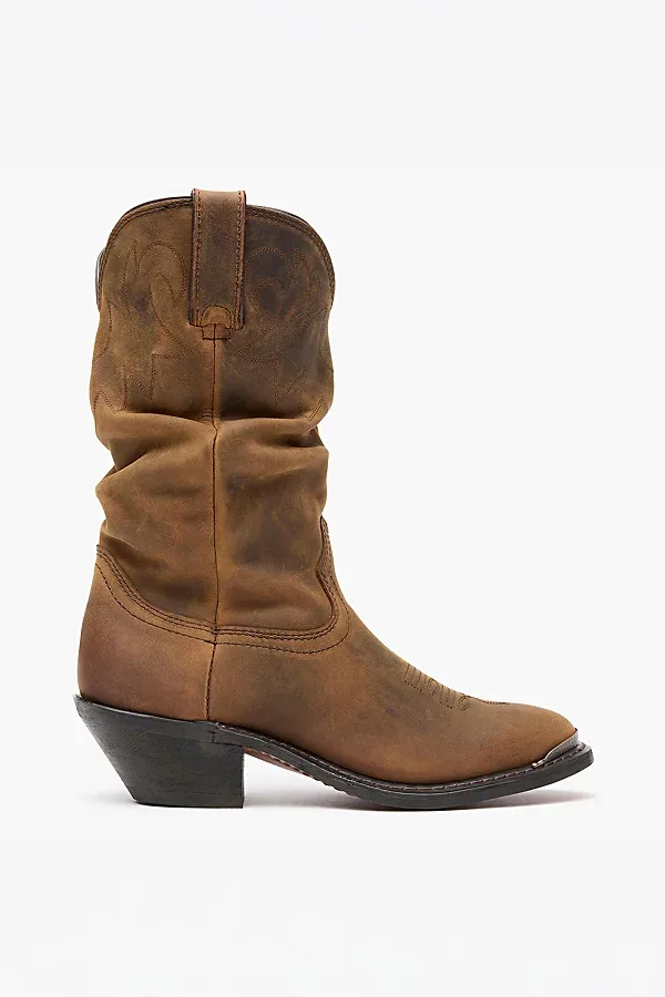 Distressed Slouch Western Boot by Durango Boots
