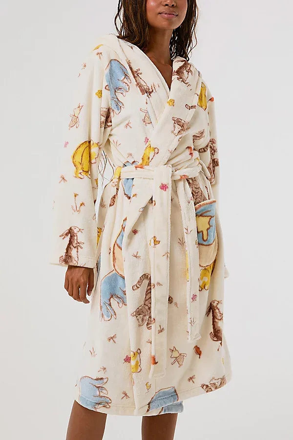 Disney Winnie the Pooh Dressing Gown by Skinnydip London