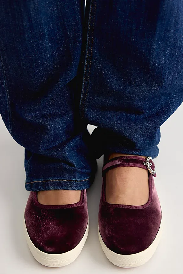 Maisie Velvet Mary Janes