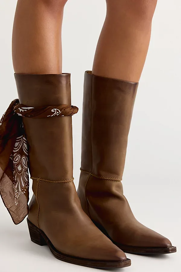 Colleen Mid Pull-On Boots by Frye