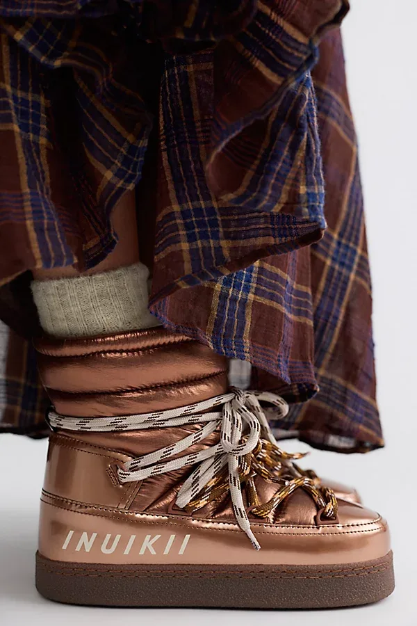 Mountain Low Metallic Boots by Inuikii