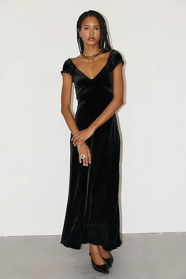 Selma Maxi Slip Dress by Only Hearts