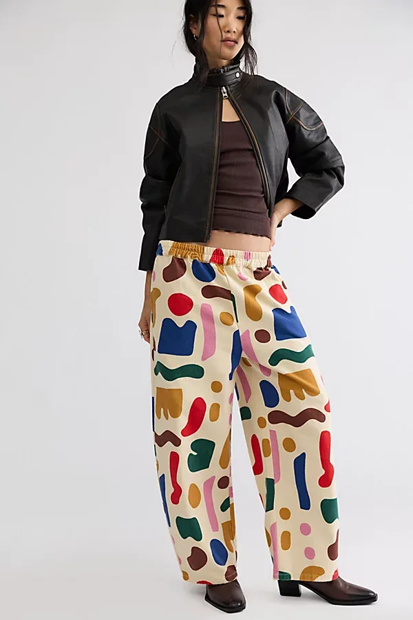Graham Printed Trousers by LF Markey