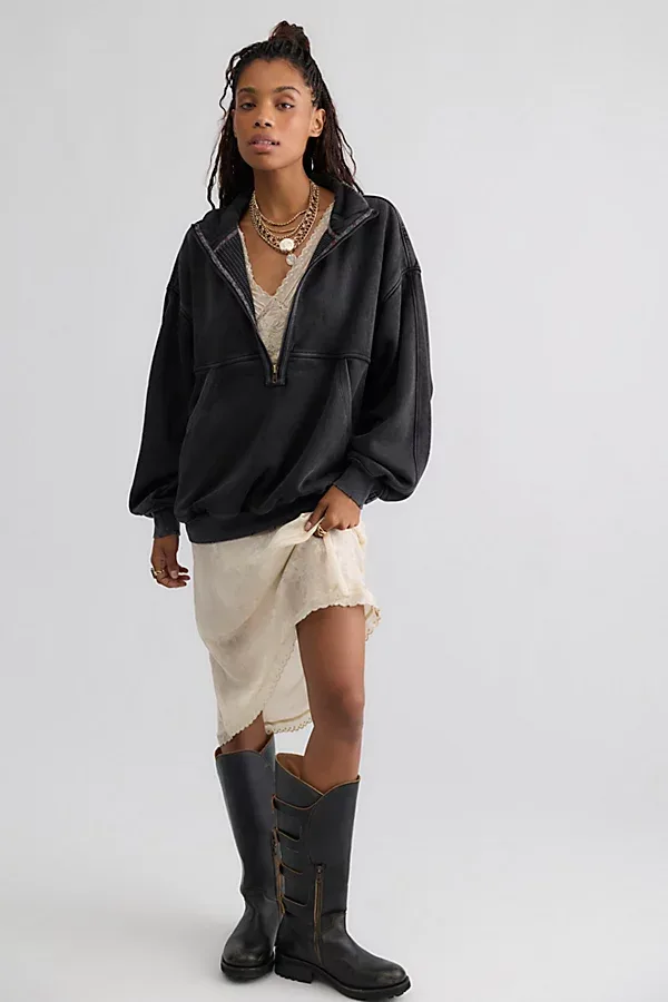 Banks Half-Zip Pullover by Free People