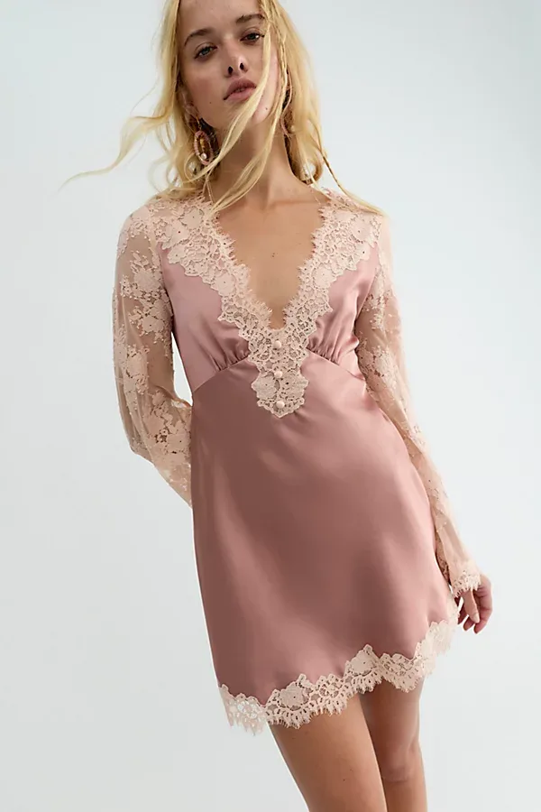 Dawselle Mini Dress by LoveShackFancy