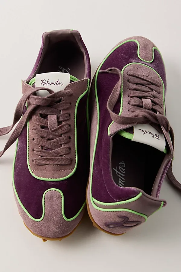 Ziva Velvet Sneakers by Paloma Barcel