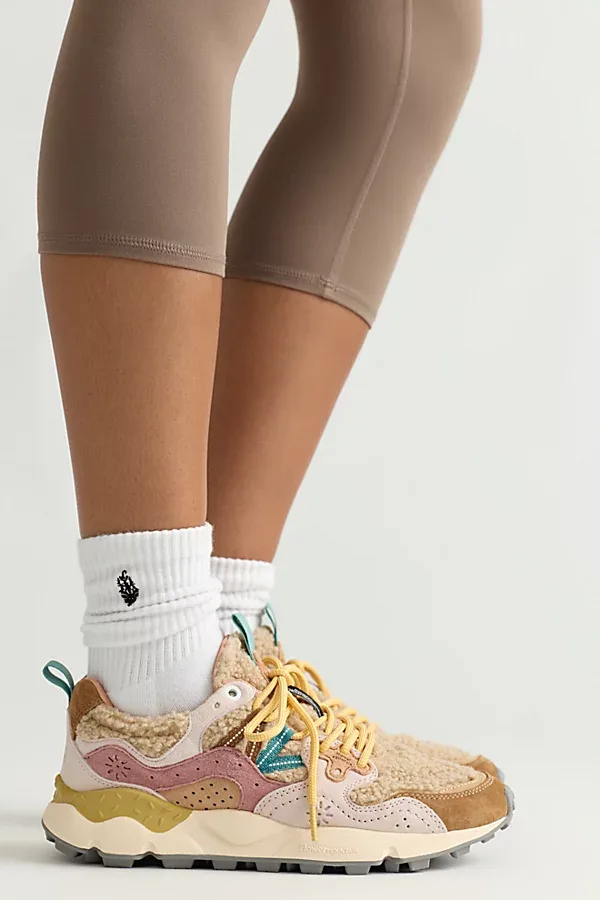 Yamano 3 Teddy Sneakers by Flower Mountain