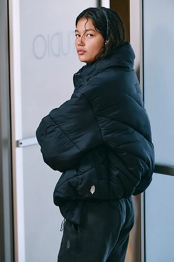 Atlas Asymmetrical Puffer Jacket