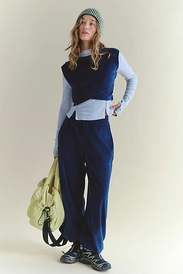 Crossover Velour Set