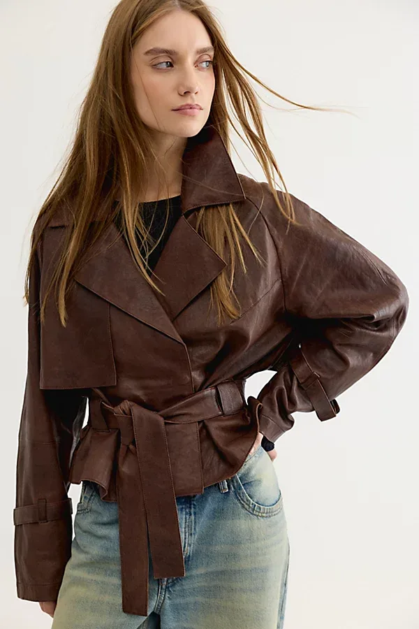 Jakett Naomi Vintage Leather Jacket by JAKETT
