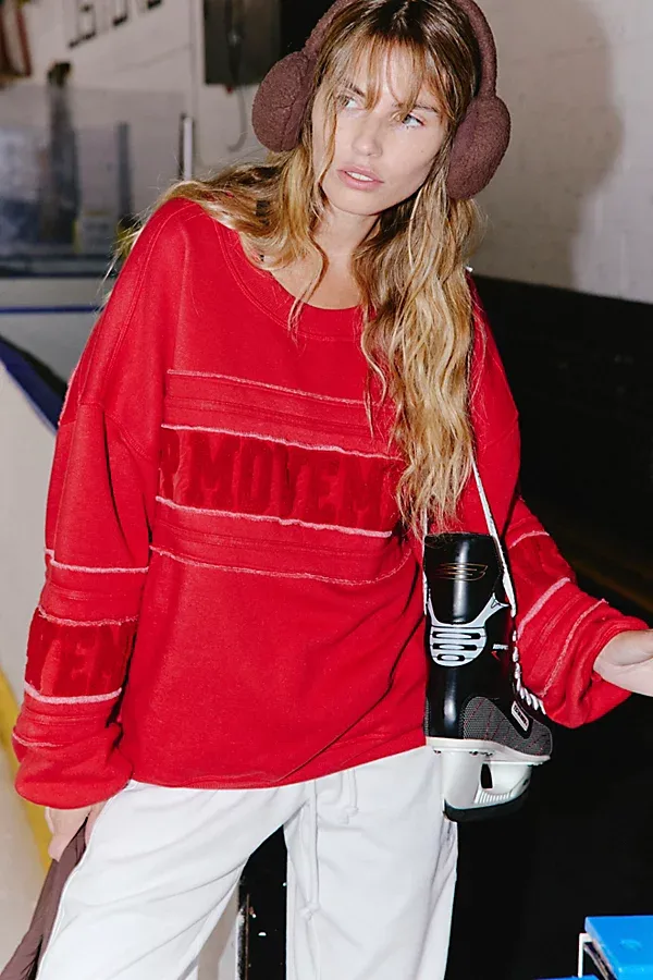 All Star Chenille Logo Pullover by FP Movement