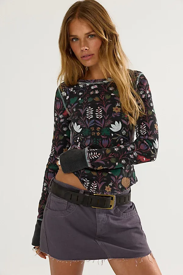 We the Free Toileidays Long Sleeve Thermal by Free People