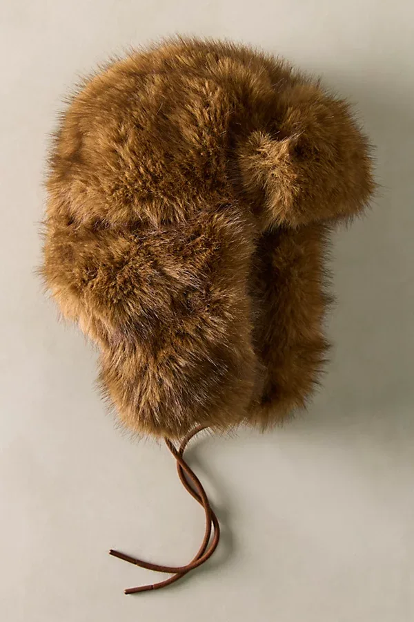Luxy Lou Fur Trapper Hat by Free People