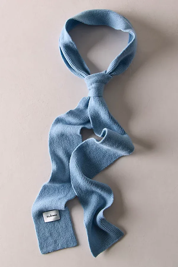 Soft Wool Mini Scarf by CLIMH